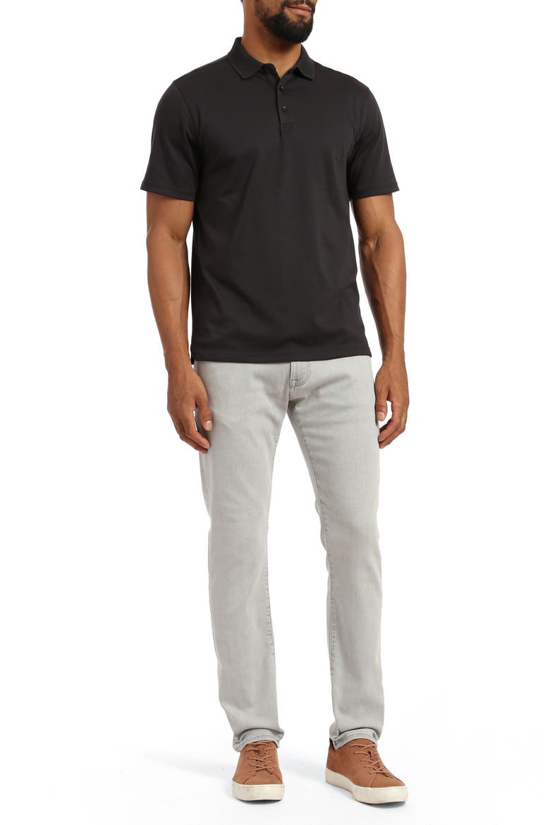 Courage Straight Leg Jeans, Alternate, color, LIGHT GREY REFINED