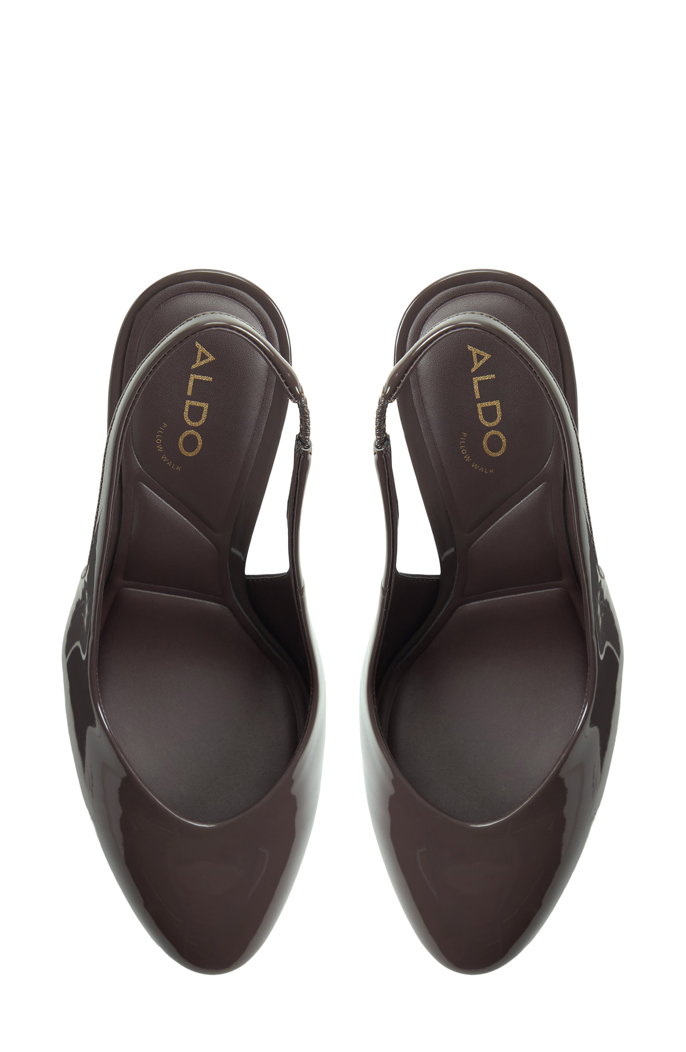 Annalore Slingback Pump, Alternate, color, DARK BROWN