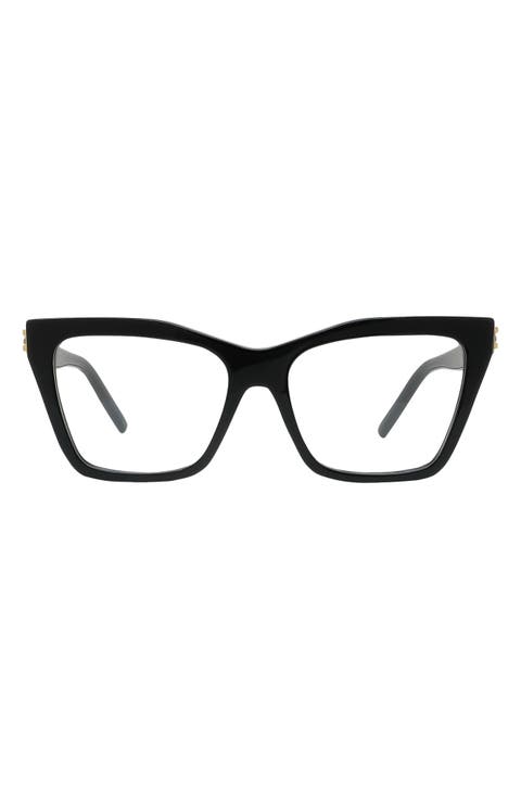 Plumeties 55mm Rectangular Optical Glasses