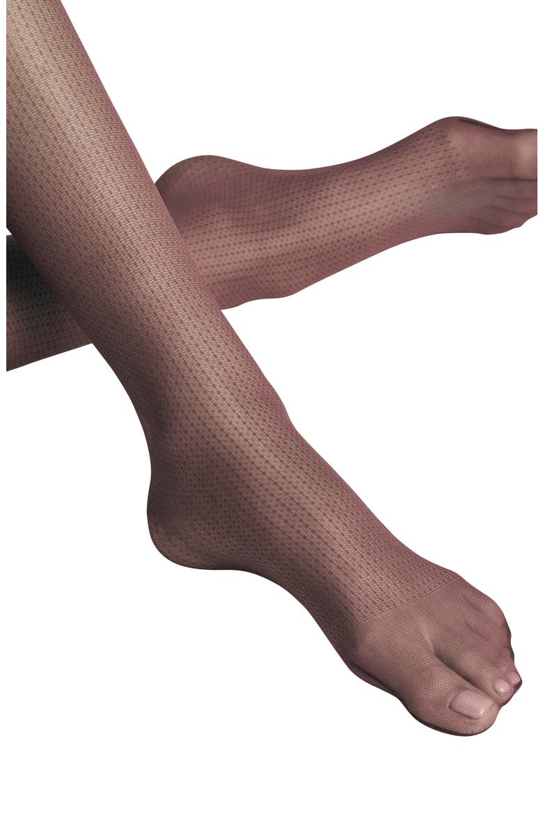 Body Chain Sheer Tights, Alternate, color, BLACK
