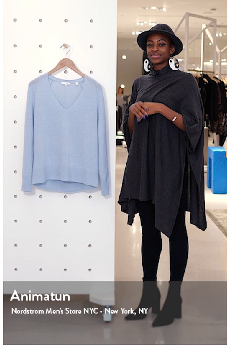 Wool & Cashmere V-Neck Sweater video