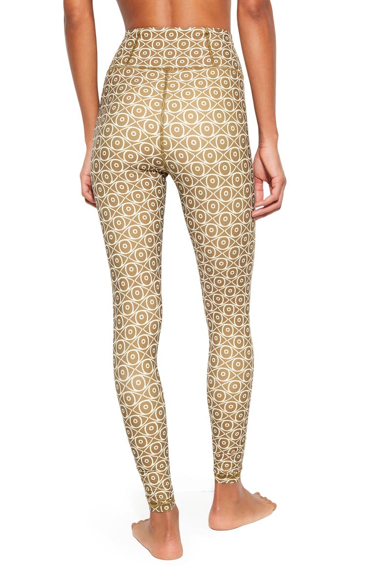 Spiritual Gangster Mystic Eye Lotus 7/8 NirvanaTech Leggings, Alternate, color, Verve