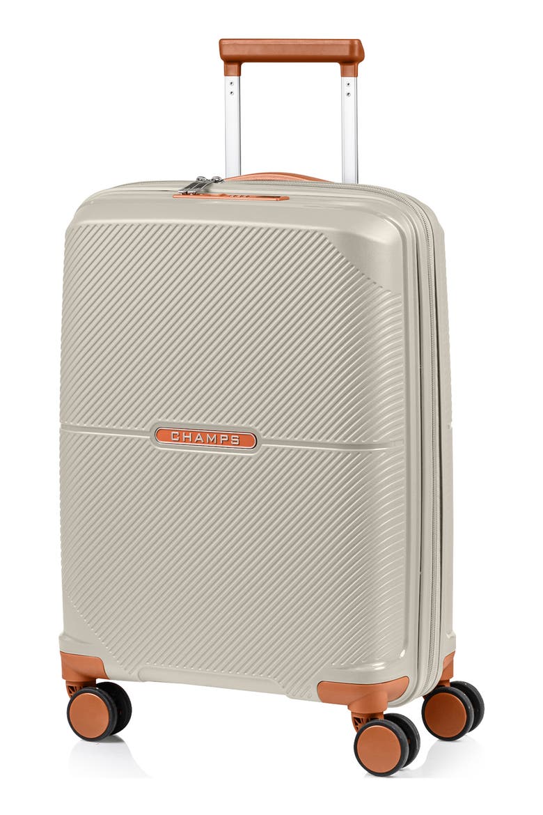 Vintage Aura Hardside Carry-On Suitcase, Alternate, color, IVORY