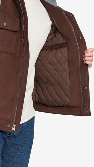 Hooded Corduroy Jacket