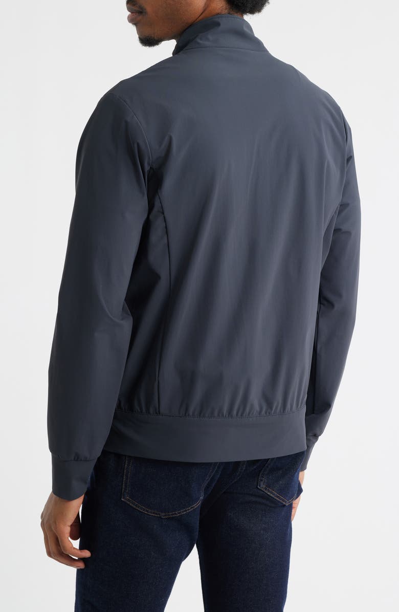 Save The Duck Water Repellent Quilted Front Jacket, Alternate, color, Blue Black