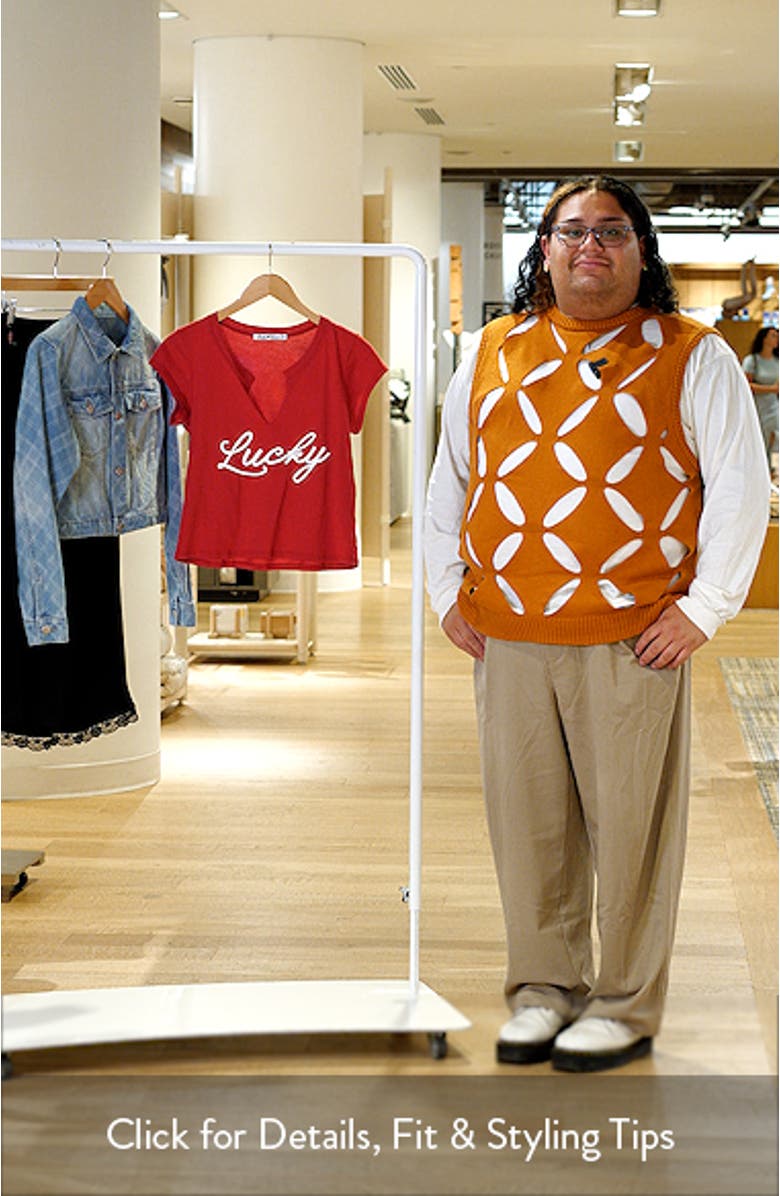 The Lucky Cotton Graphic T-Shirt