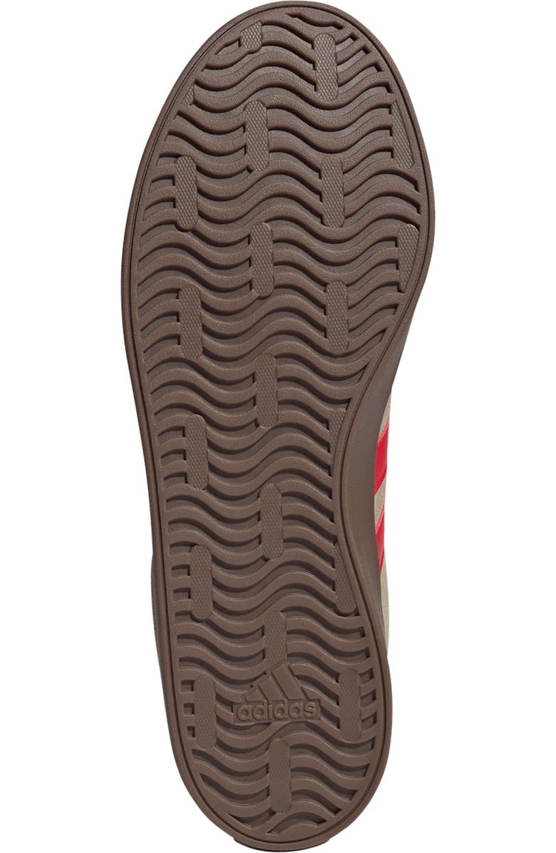 adidas VL Court 3.0 Sneaker, Alternate, color, Blanch Cargo/ Ruby/ Gold Met