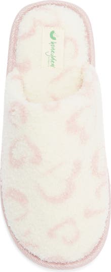 Heart Faux Shearling Slipper