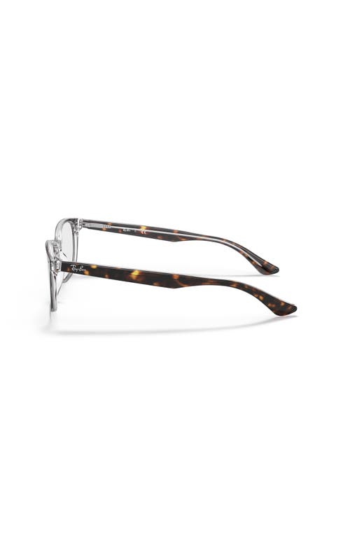 Ray Ban Ray-ban 56mm Square Optical Glasses In Multi