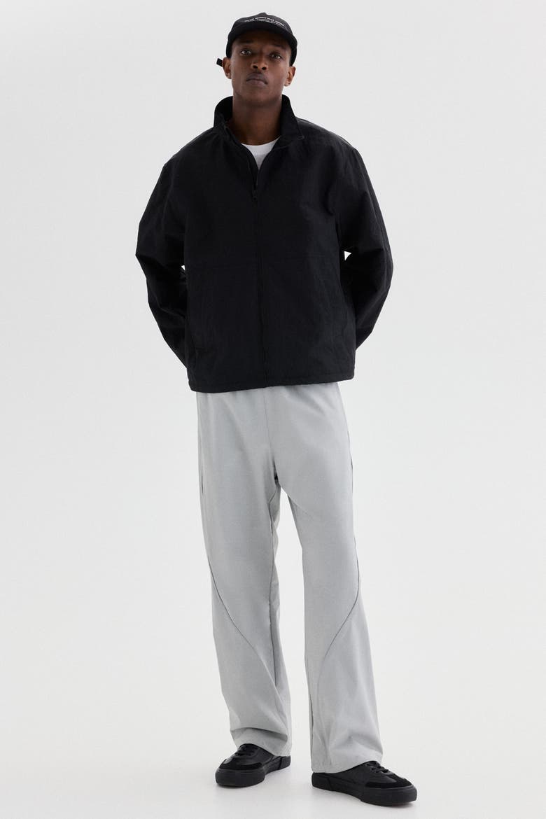 Water-repellent Windbreaker, Alternate, color, Black