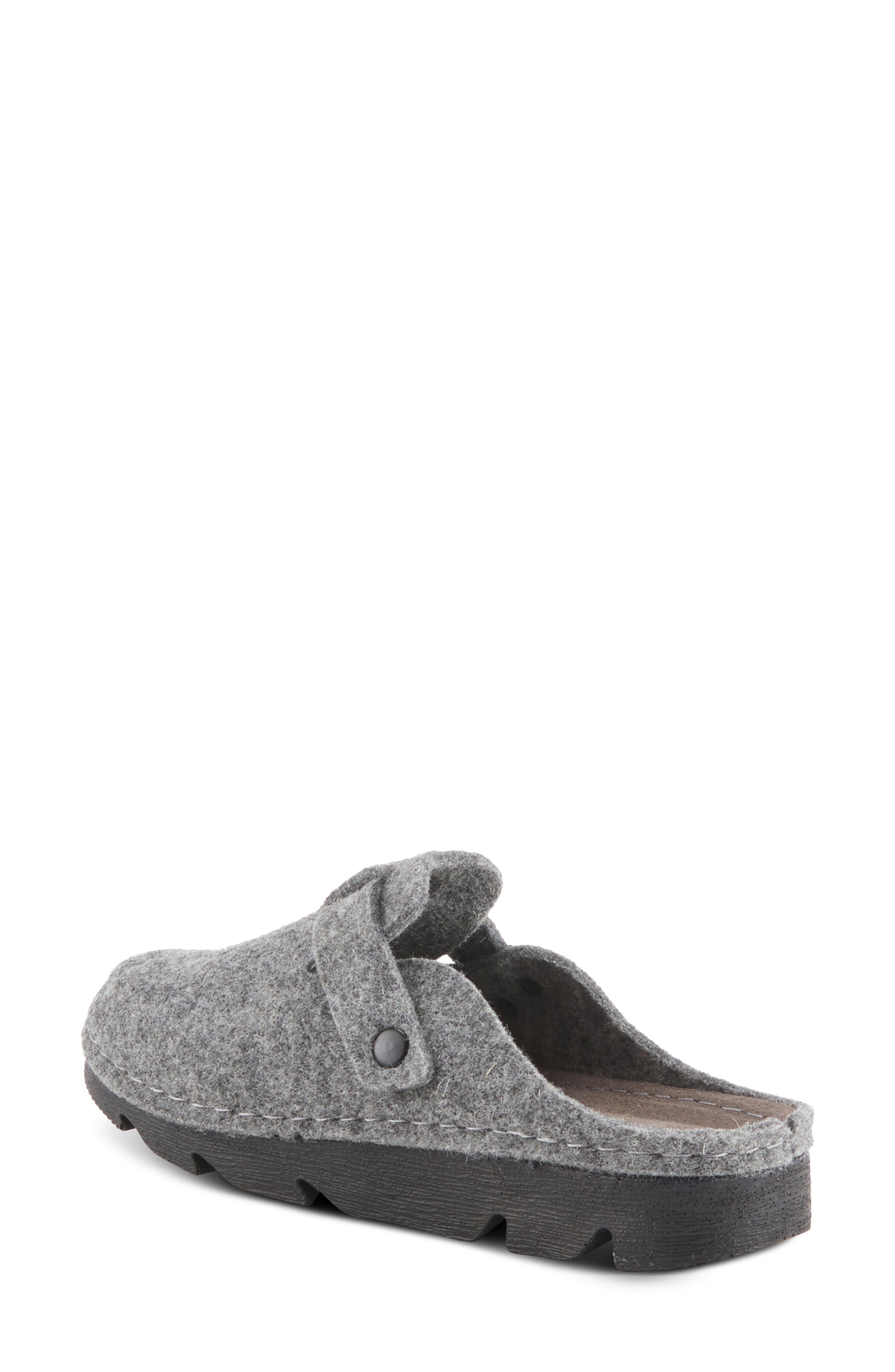 Flexus by Spring Step Clogger Mule, Alternate, color, Grey