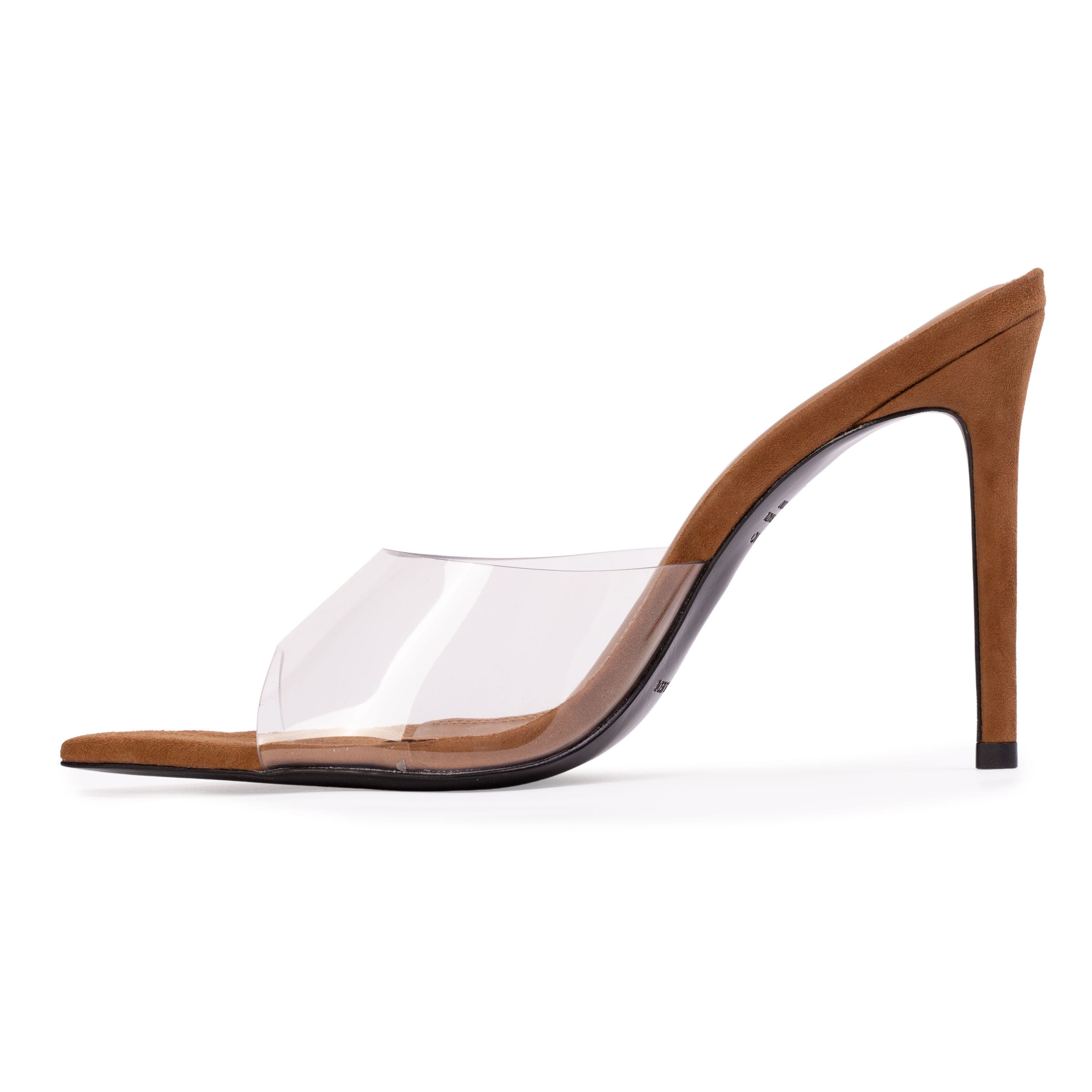 BLACK SUEDE STUDIO Bella Suede Sandal, Alternate, color, Caramel Suede