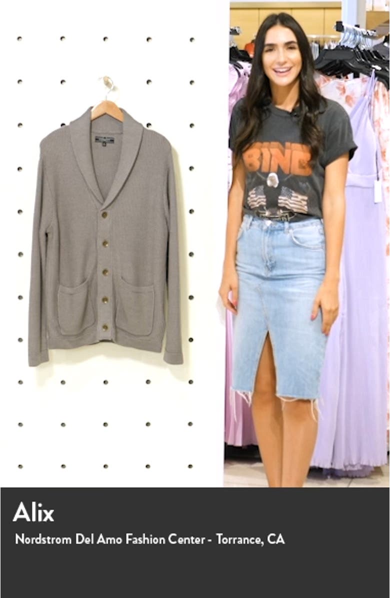 Liverpool Shawl Collar Cardigan, sales video thumbnail