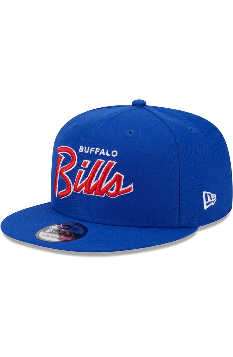 New Era Men's New Era Royal Buffalo Bills Main Script 9FIFTY Snapback Hat, Alternate, color, Royal