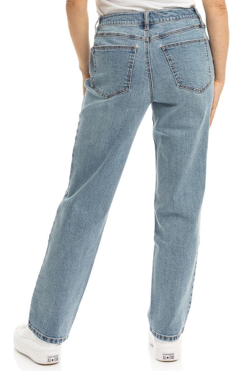1822 Denim High Waist Straight Leg Jeans, Alternate, color, 