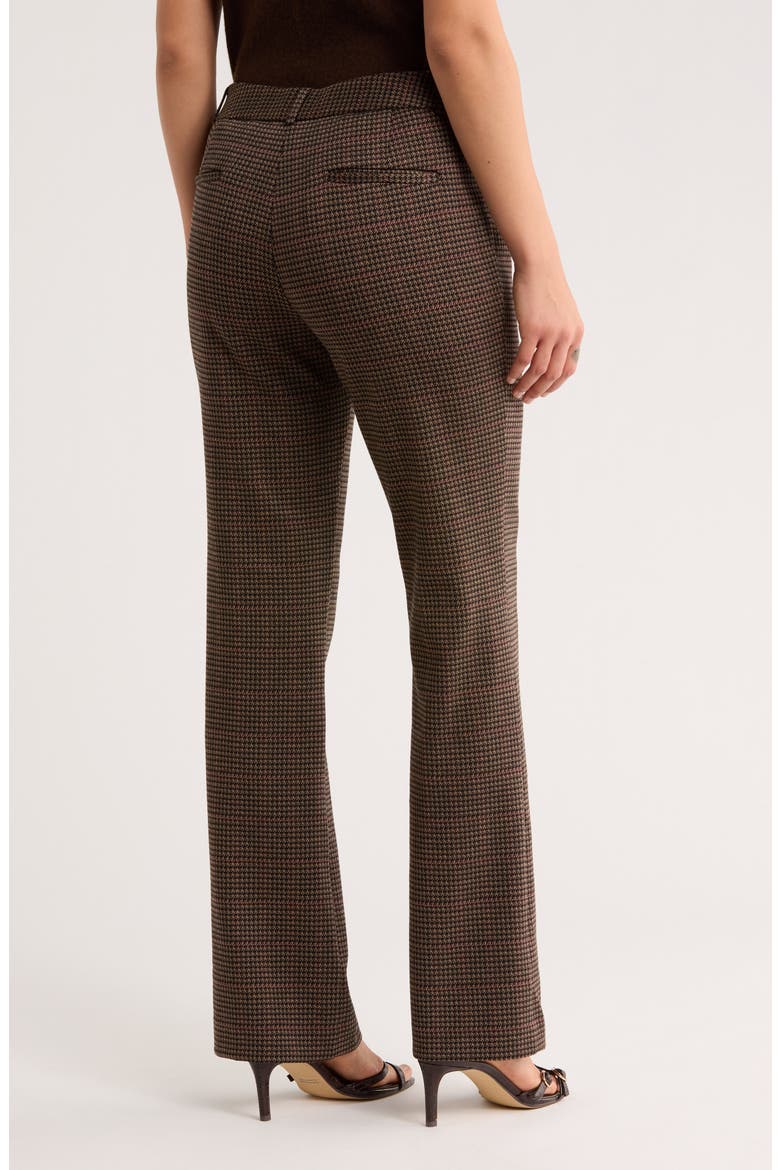 Ari Plaid Pants, Alternate, color, BLACK/ RED CAMEL