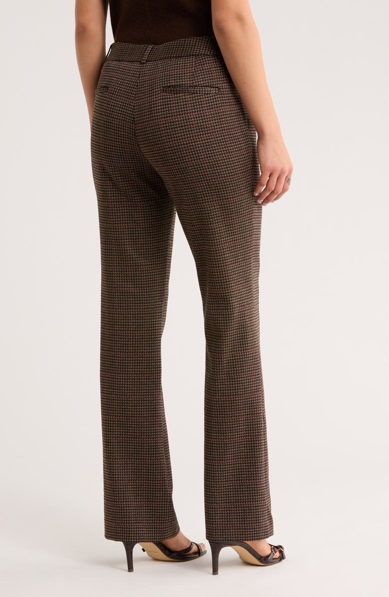Amanda & Chelsea Ari Plaid Pants, Alternate, color, Black/ Red Camel