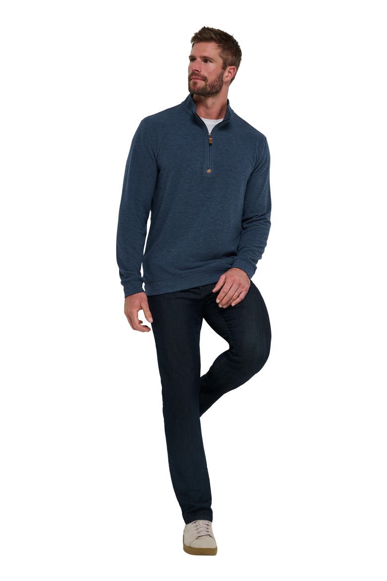 Cloud Quarter Zip, Alternate, color, HEATHER NAVY