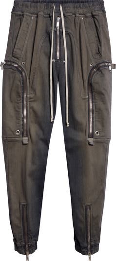 Rick Owens Bauhaus Denim Cargo Joggers | Nordstrom