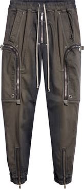Rick Owens Bauhaus Denim Cargo Joggers