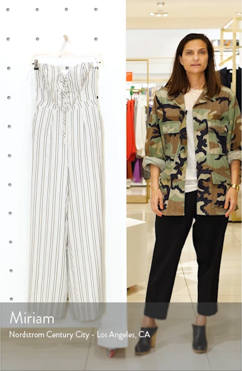 x Dress Up Buttercup Game Day Strapless Jumpsuit, sales video thumbnail