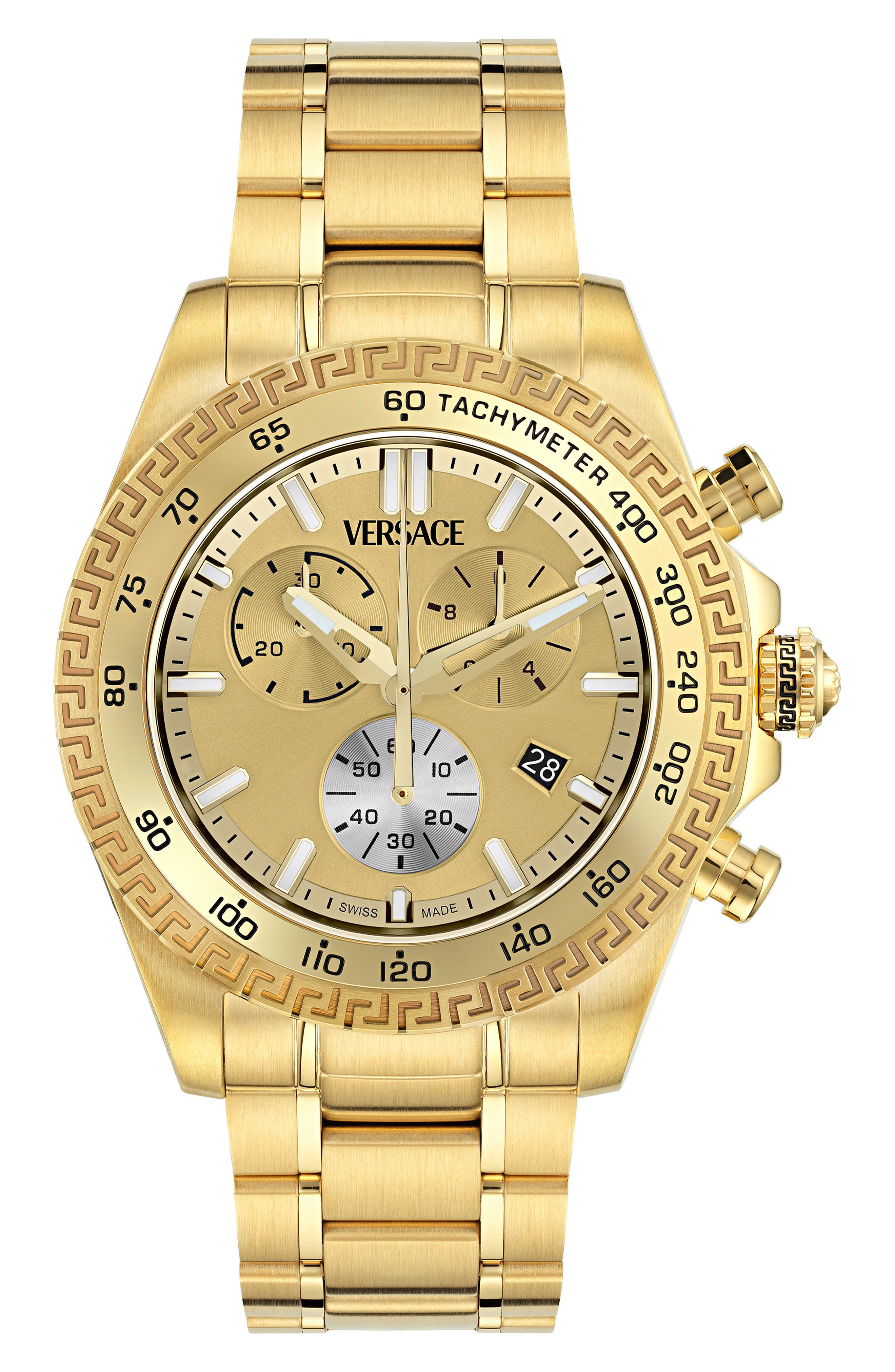 Versace Chrono X Chronograph Bracelet Watch, 44mm (Men) | Nordstrom