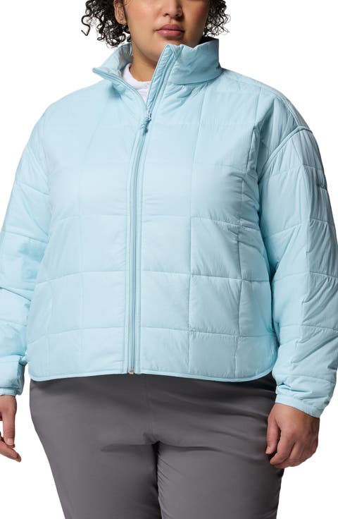 Sienna Hill Water Repellent Quilted Nylon Jacket (Plus)