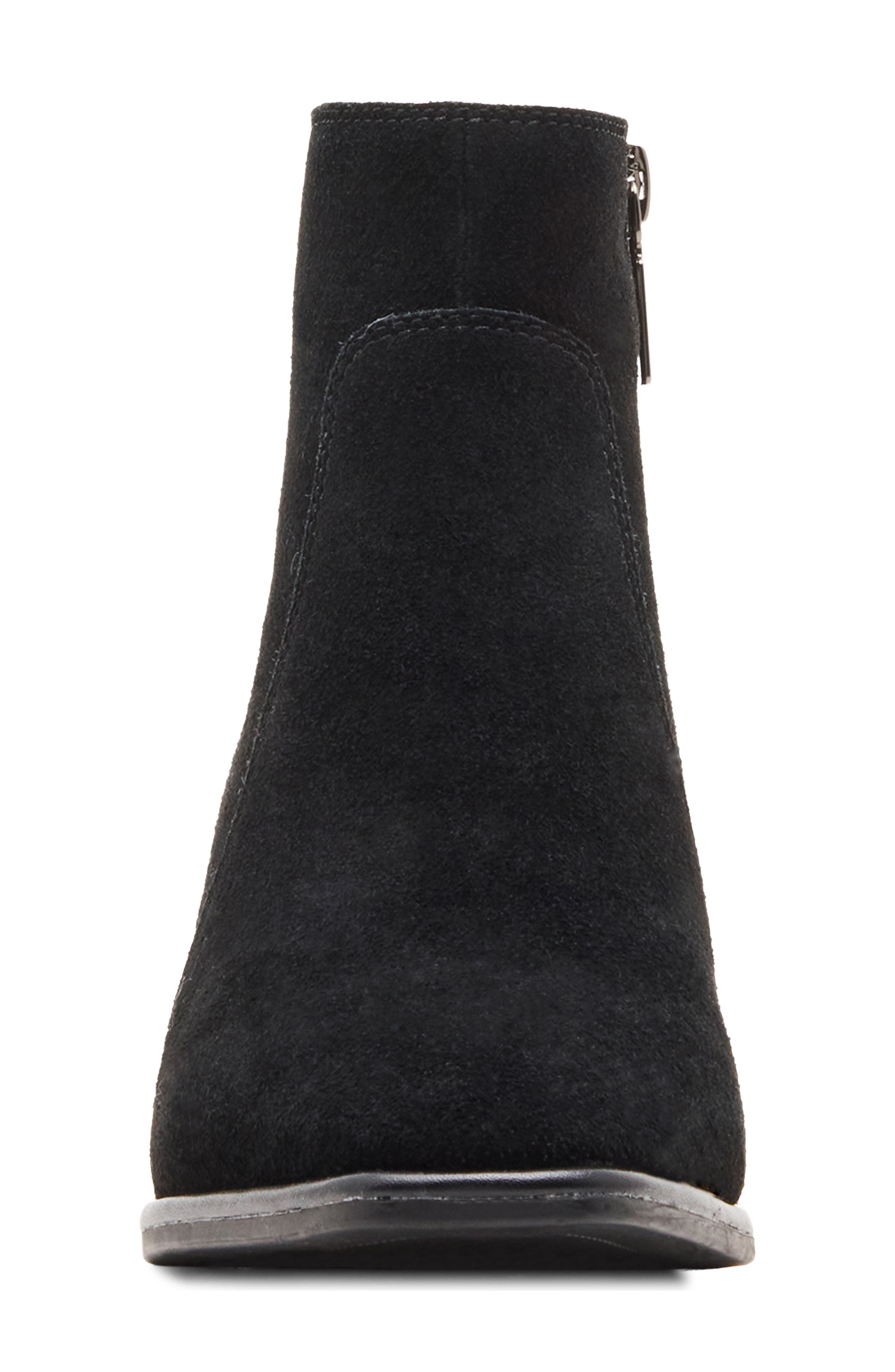 Mina Waterproof Bootie, Alternate, color, BLACK SUEDE