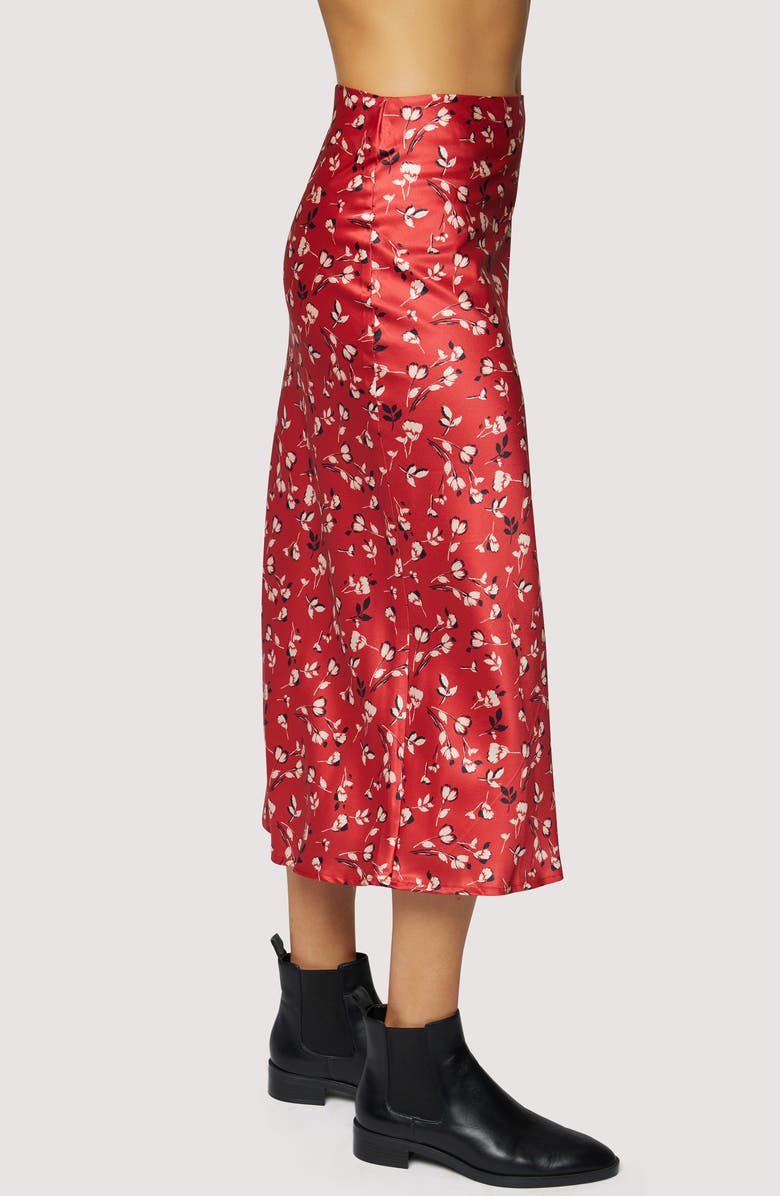 Lost + Wander Falling in Love Midi Skirt, Alternate, color, 