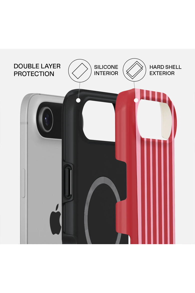 Strawberry Jam Tough Magsafe Case For iPhone 17, 17 Air, 17 Pro, & 17 Pro Max, Alternate, color, Strawberry Jam iPhone 17 Air