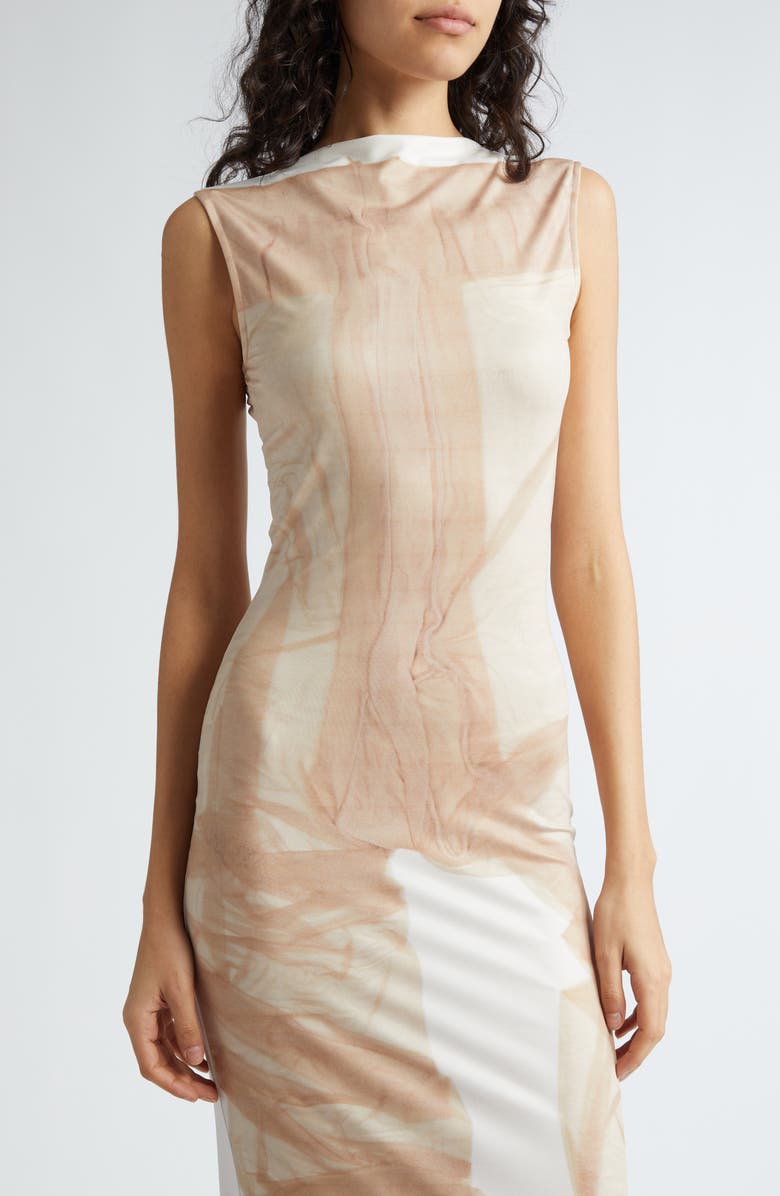Acne Studios x Katerina Jebb Emati Sleeveless Maxi Dress, Alternate, color, 