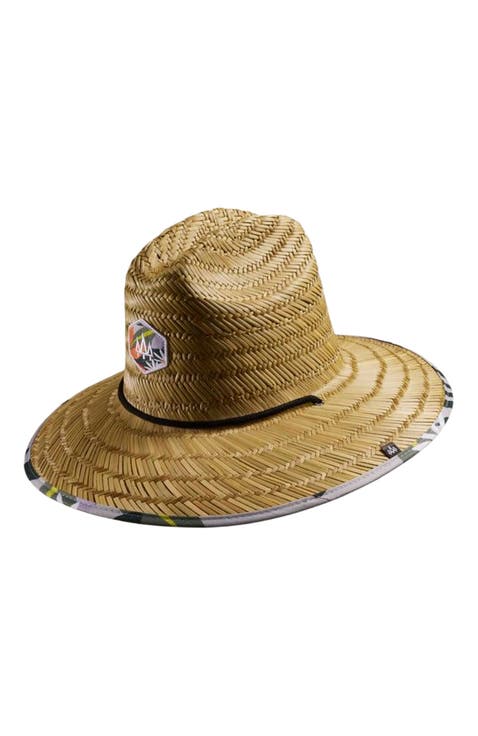 Barbados Straw Lifeguard Hat