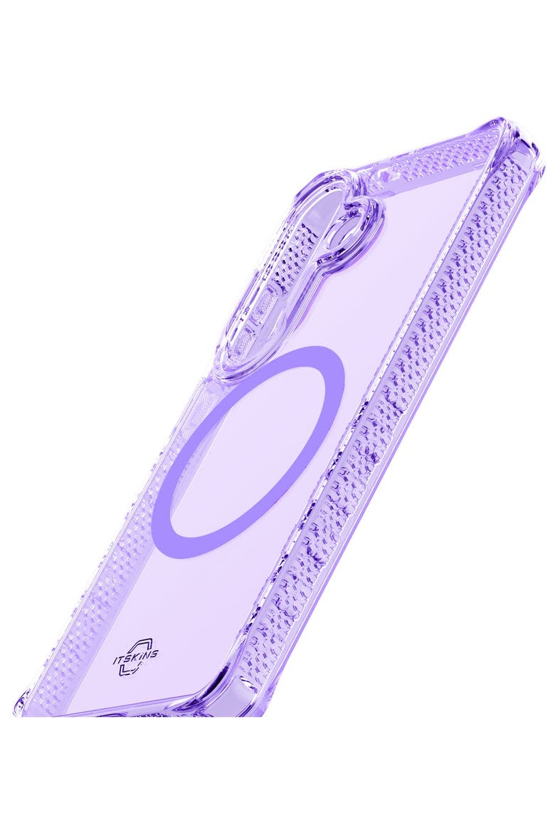 HYBRID R // CLEAR MagSafe Case for Samsung Galaxy S26, Alternate, color, Light Purple