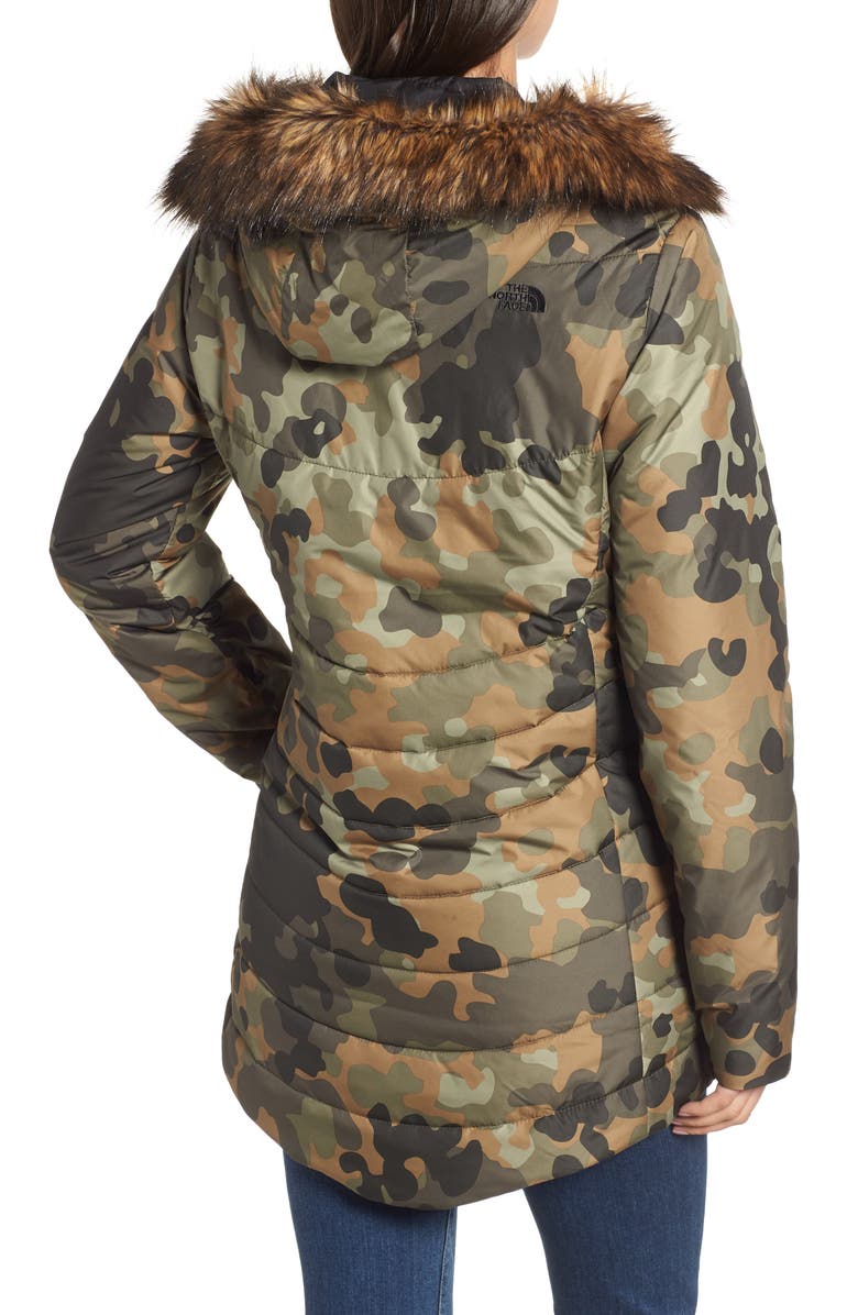 The North Face Harway Heatseeker<sup>™</sup> Water-Resistant Jacket with Faux Fur Trim, Alternate, color,