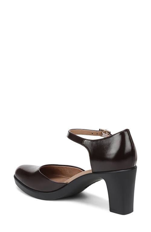 Lifestride Effortless Ankle Strap Platform Pump In Red