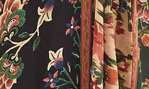 Farm Rio Mixed Winter Garden Lenzing Ecovero Viscose Sleeveless Maxi Dress In Multi