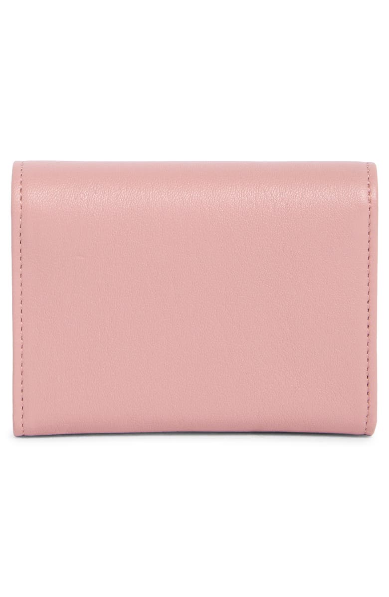 Longchamp Le Pliage Xtra Leather Flap Card Case, Alternate, color, Blush
