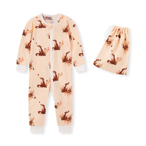 Organic Cotton Zipper Pajama (Baby)