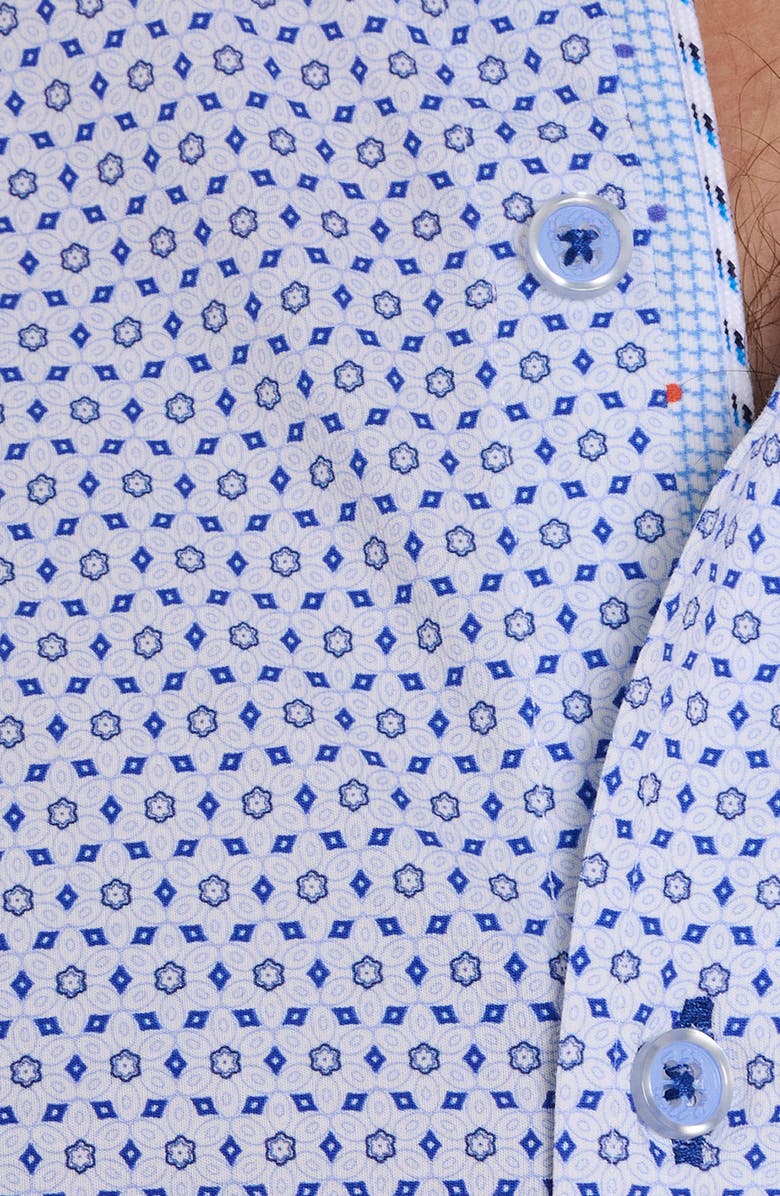 Robert Graham Brexton Knit Button-Up Shirt, Alternate, color,