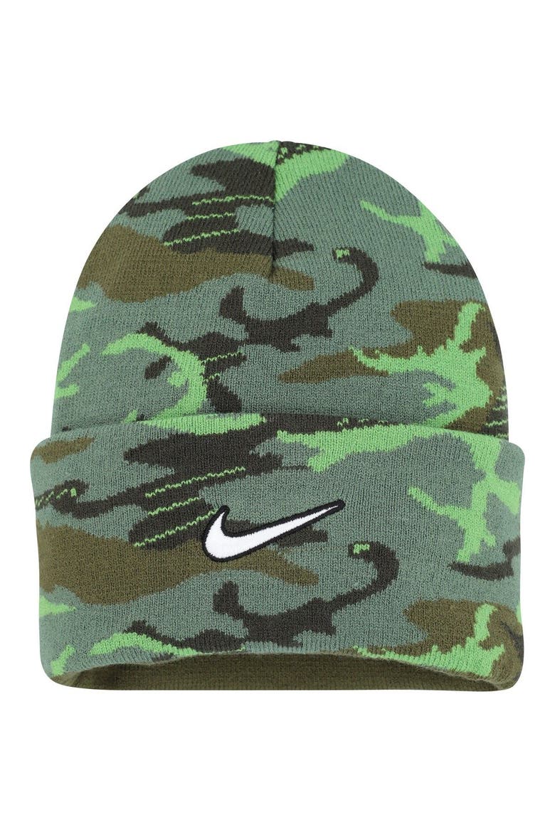 Men's Nike Camo UConn Huskies Veterans Day Cuffed Knit Hat, Alternate, color, Camo