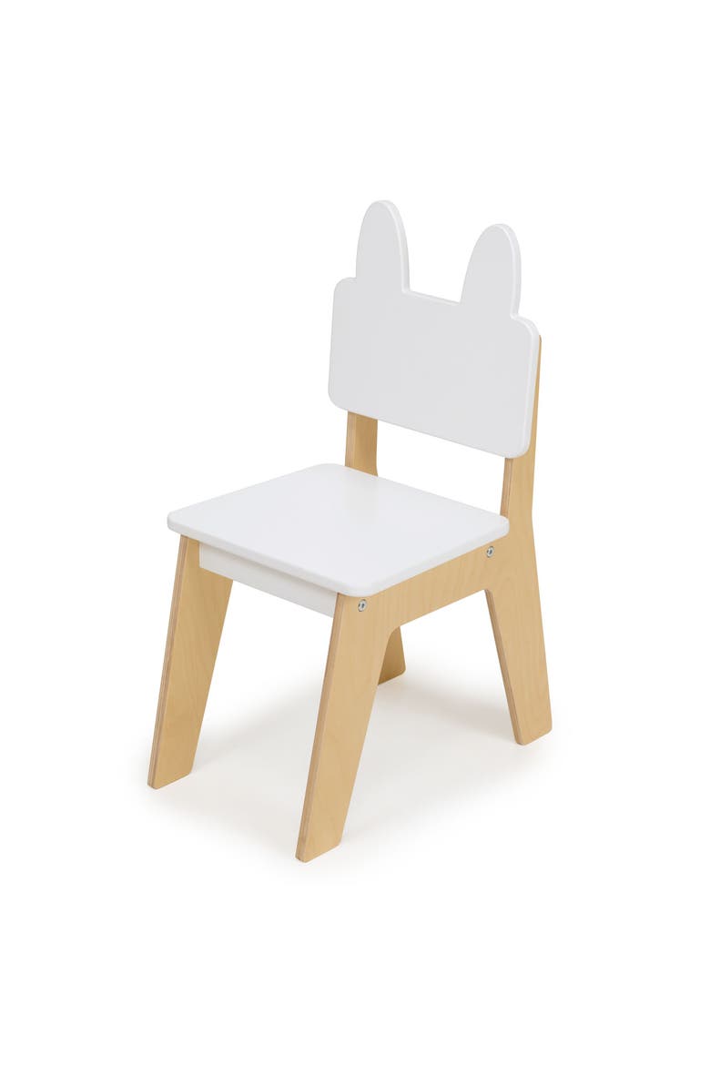 Kid's Rabbit Chair, Main, color, White