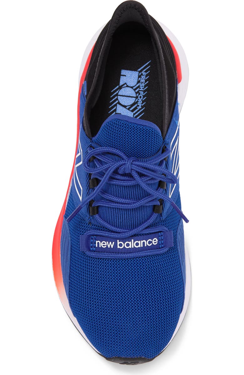 New Balance Fresh Foam Roav Knit Sneaker, Alternate, color, Team Royal/ Neo Flame