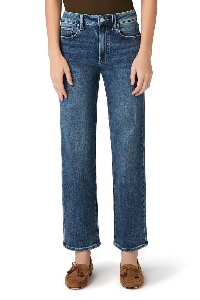 Stevie Seamed Ankle Straight Leg Jeans, Main, color, BOWERY