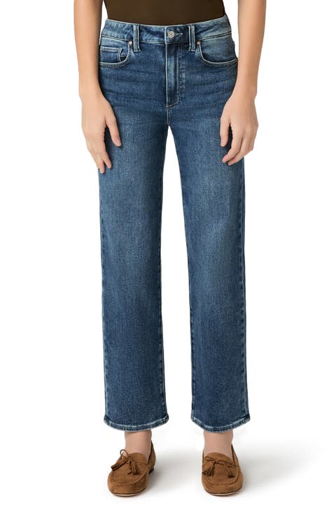 Stevie Seamed Ankle Straight Leg Jeans