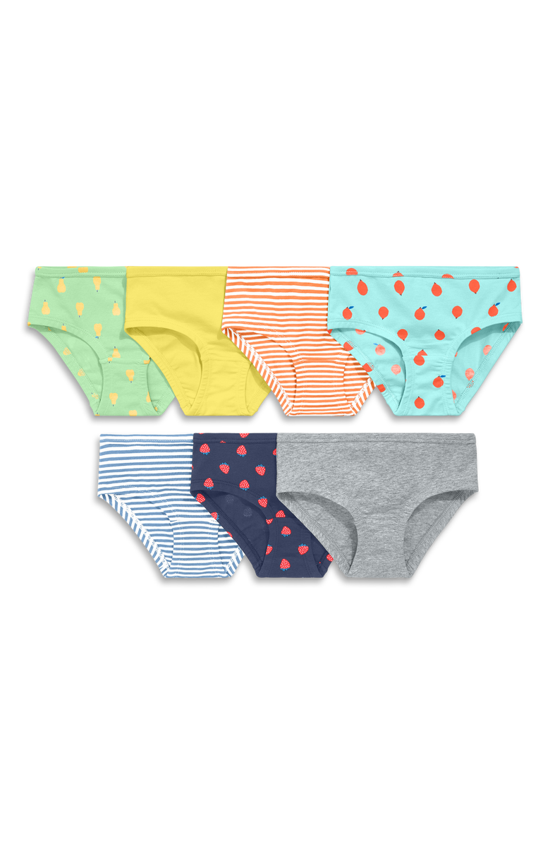Primary Kids Bikini 7-Pack In Fresh Fruit Mix, Main, color,