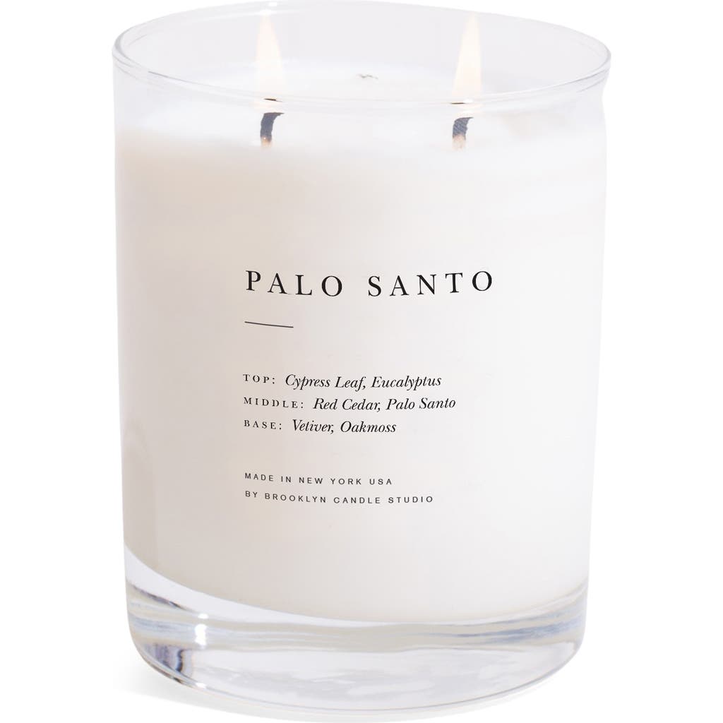 Brooklyn Candle Studio Palo Santo Classic 2-wick Candle In Brown