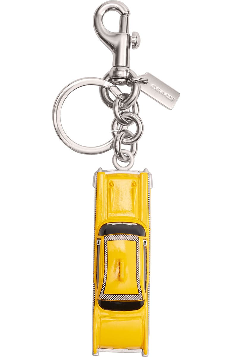 COACH Small Taxi Bag Charm, Main, color, Lh/Multi