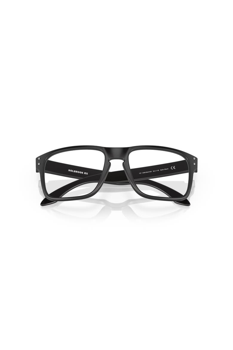 56mm Square optical glasses, Alternate, color, Black