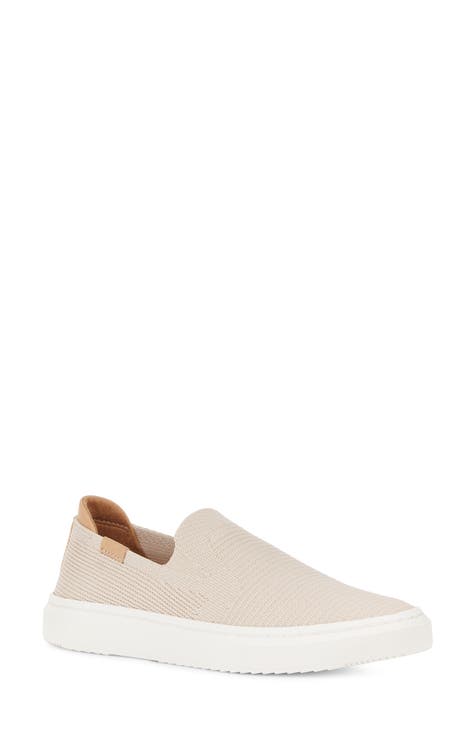 Cream slip on sneakers on sale