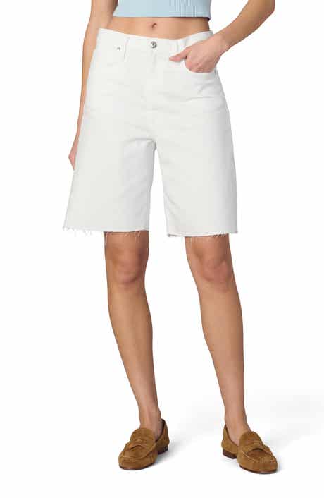 The Ryan Low Slung Cutoff Bermuda Denim Shorts